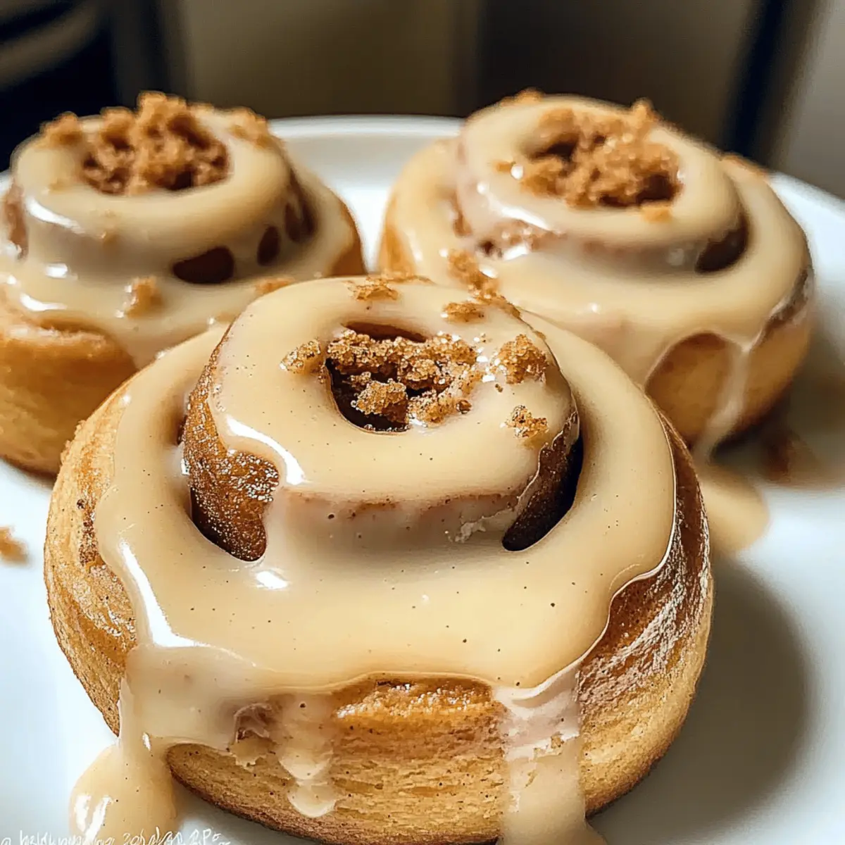 Biscoff Cookie Butter Cinnamon Roll
