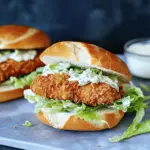 Crispy Chicken Caesar Sandwich