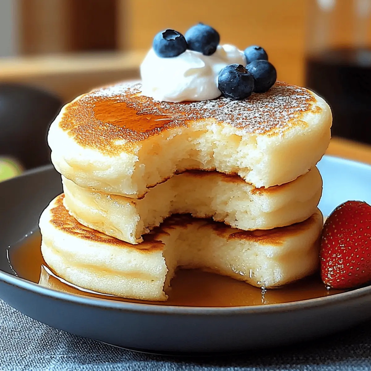 Perfectly Pillowy Japanese Pancakes