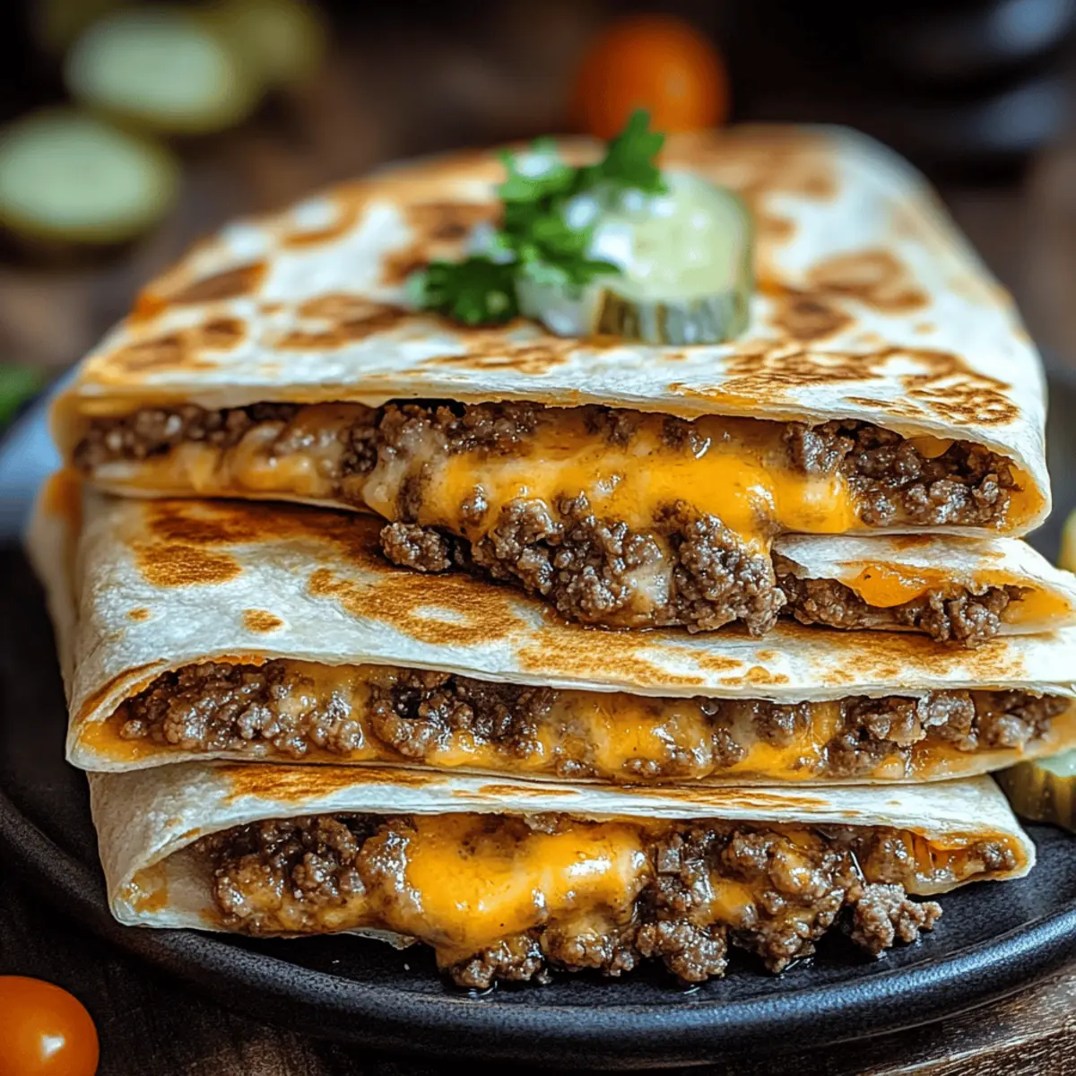 Smashburger Quesadillas