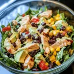 Zesty Southwest Chicken Salad Bowl