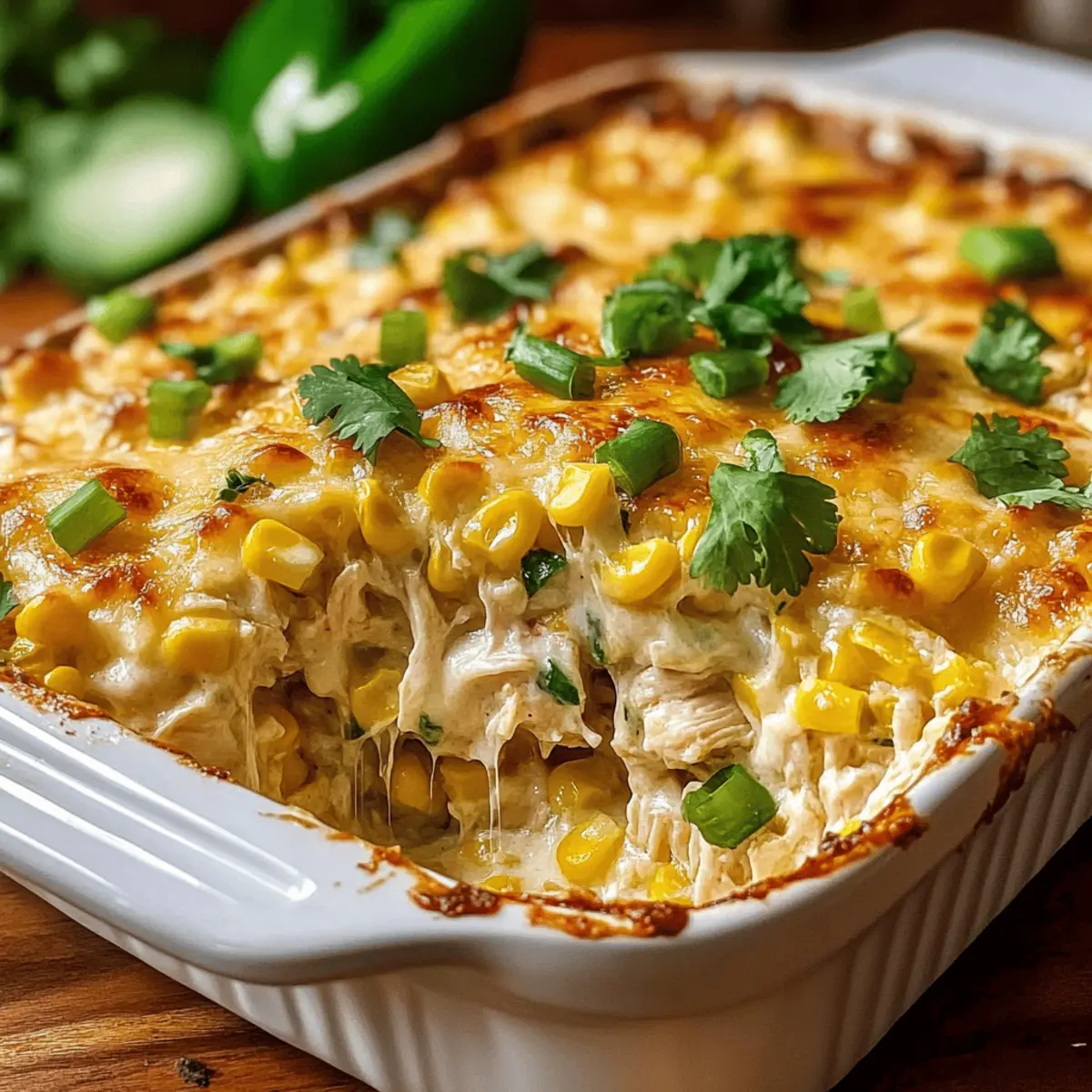 Street Corn Chicken Casserole