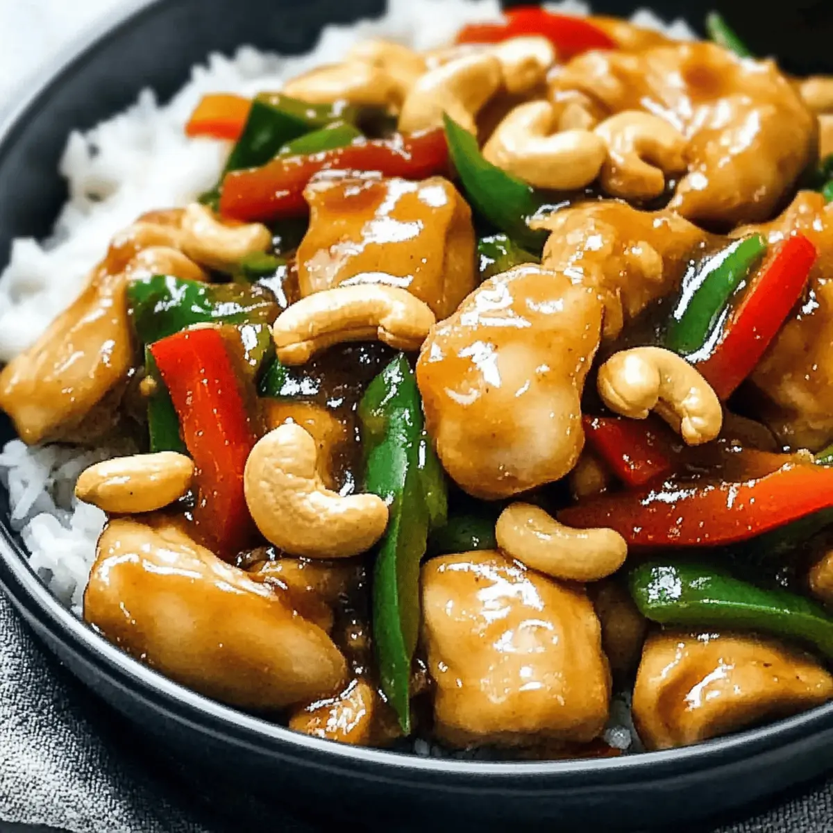 Cashew Chicken Stir-Fry