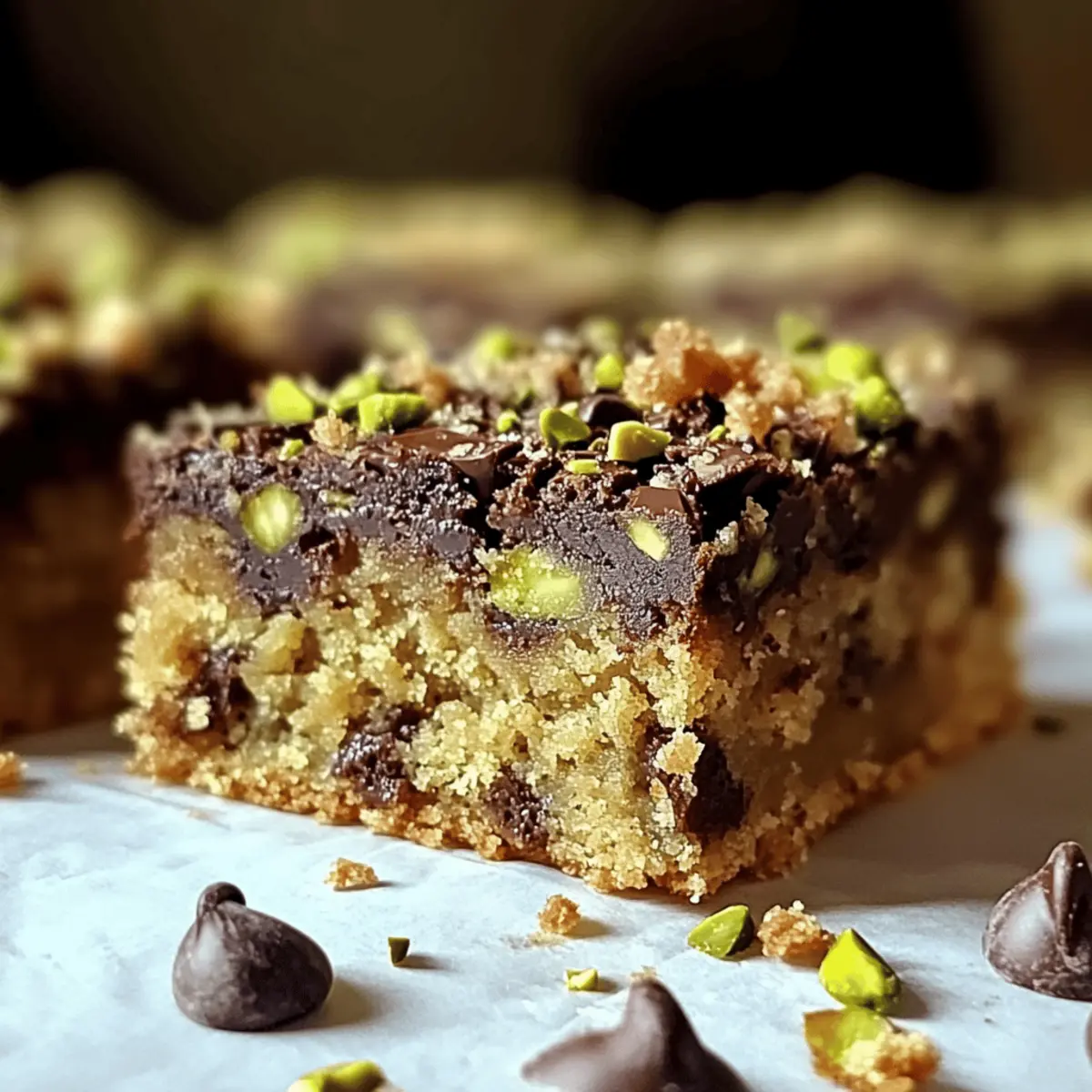 Dubai-Style Pistachio Chocolate Chip Cookies