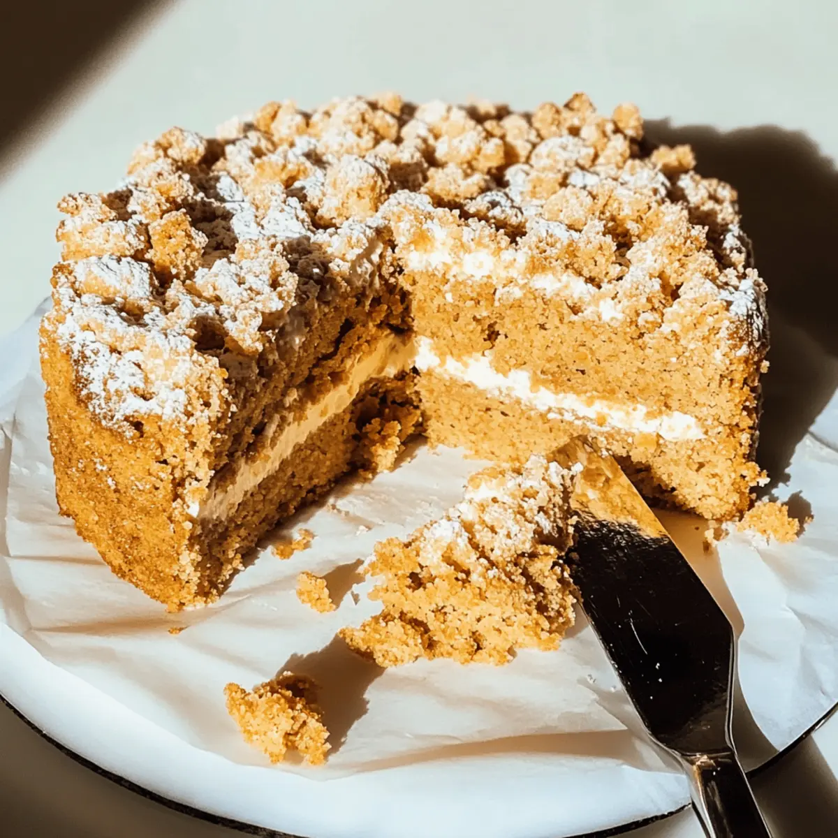 Pumpkin Spice Coffee Cake
