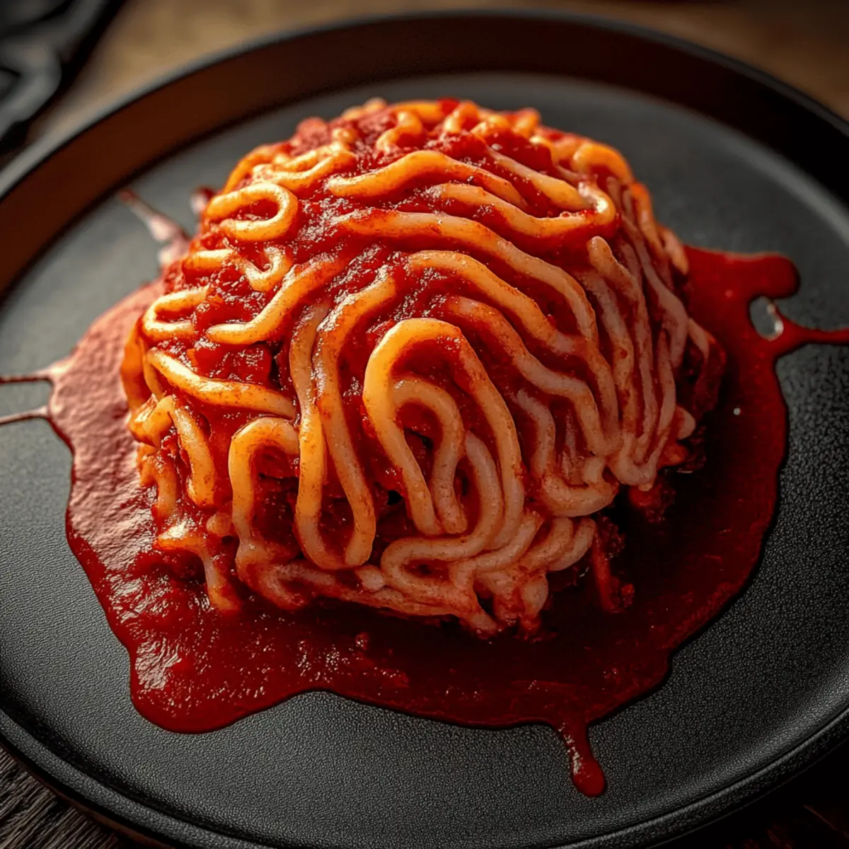 Spaghetti Brain Bake