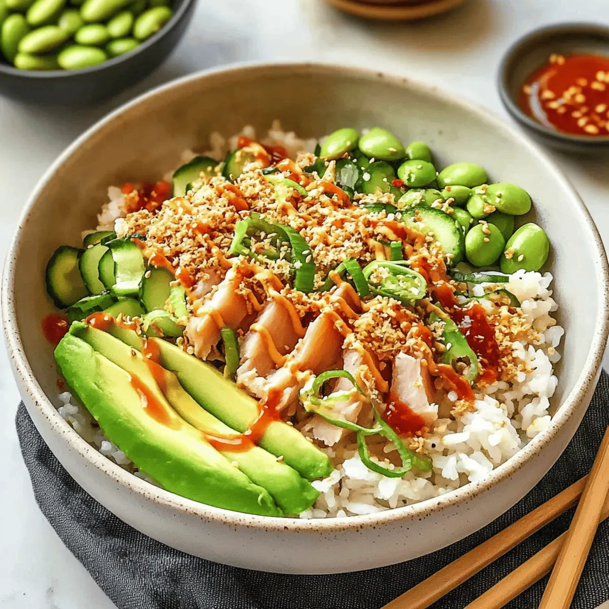 Spicy Tuna Rice Bowl
