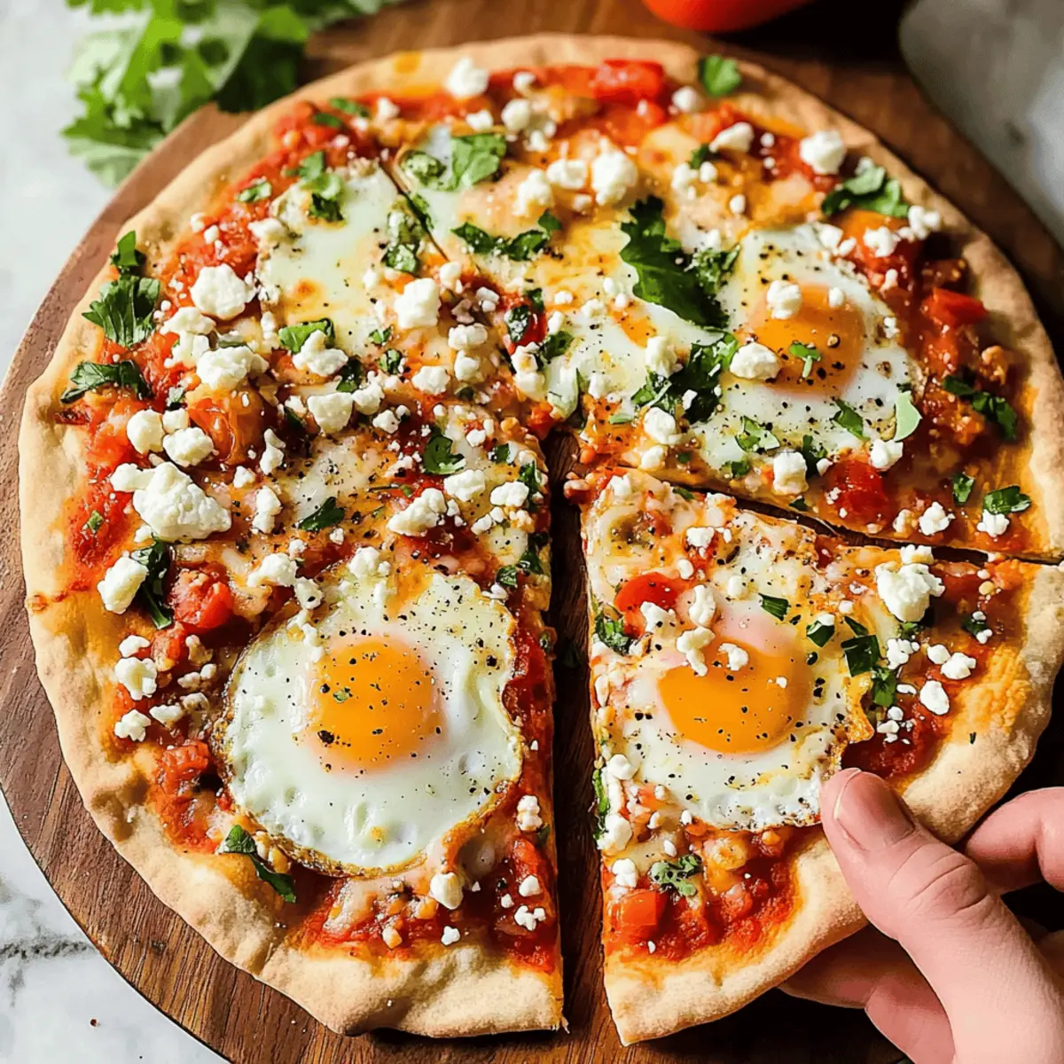 Grilled Shakshuka Pizza