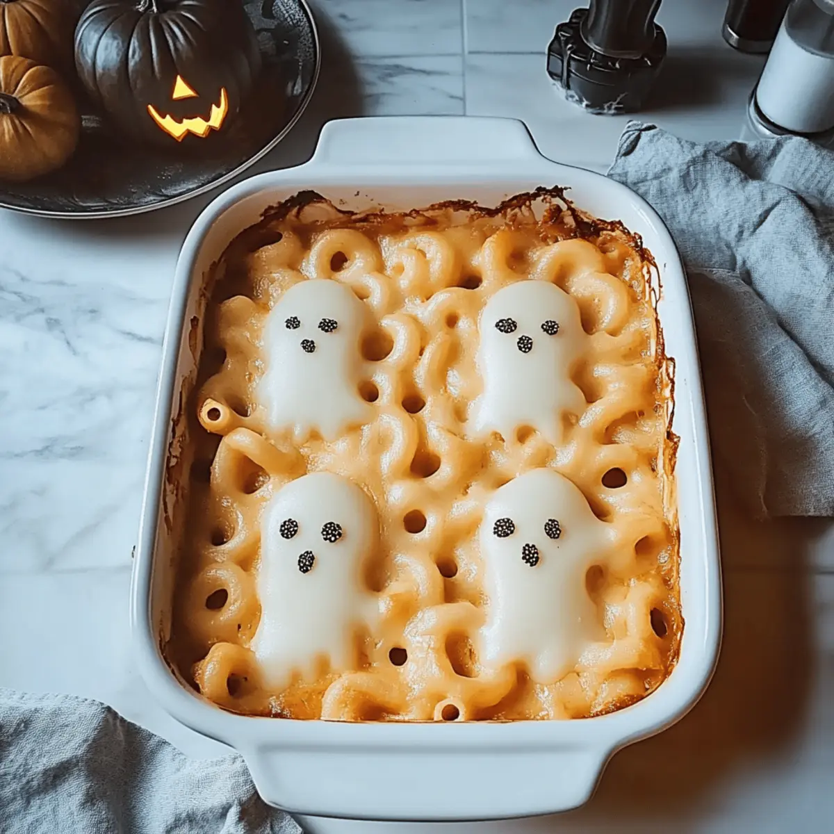 Spooky Ghoul-gheroni & Cheese
