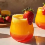 Mimosa Recipe with Strawberries