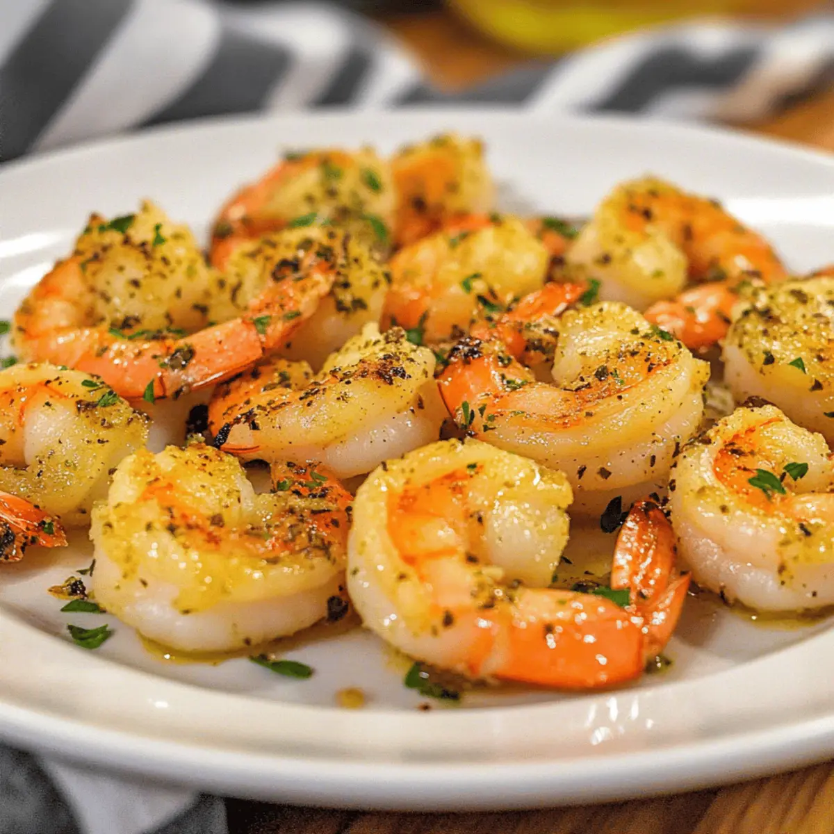 Garlic Parmesan Roasted Shrimp