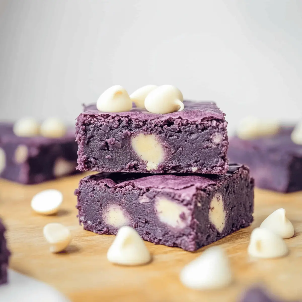 Ube Brownies
