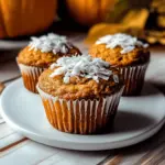Healthy Pumpkin Coconut Muffins