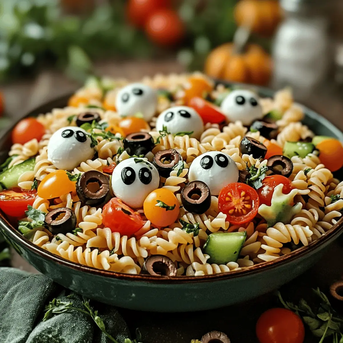 Eyeball Pasta Salad