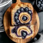 Blueberry Cinnamon Swirl Banana Bread
