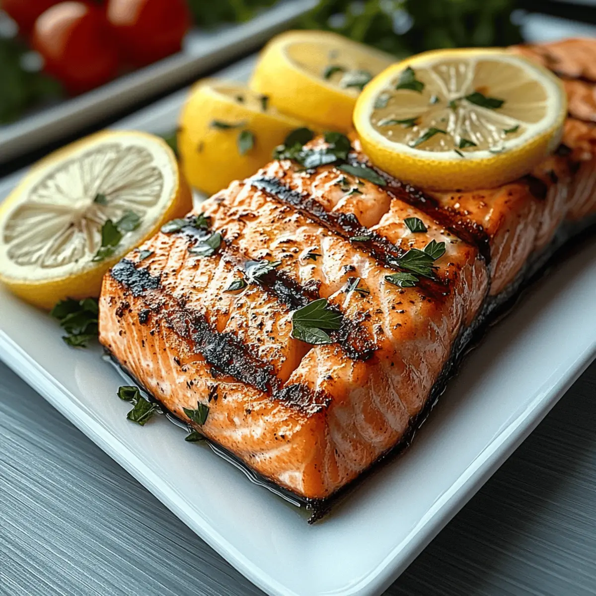 Lemon Grilled Salmon