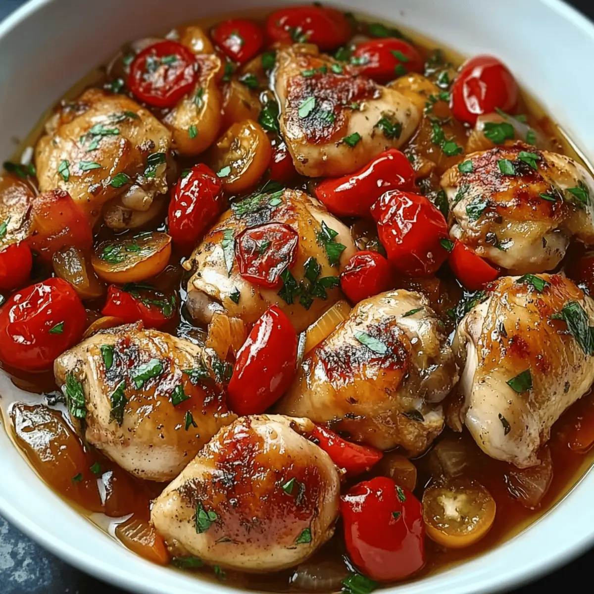 Easy Chicken Scarpariello