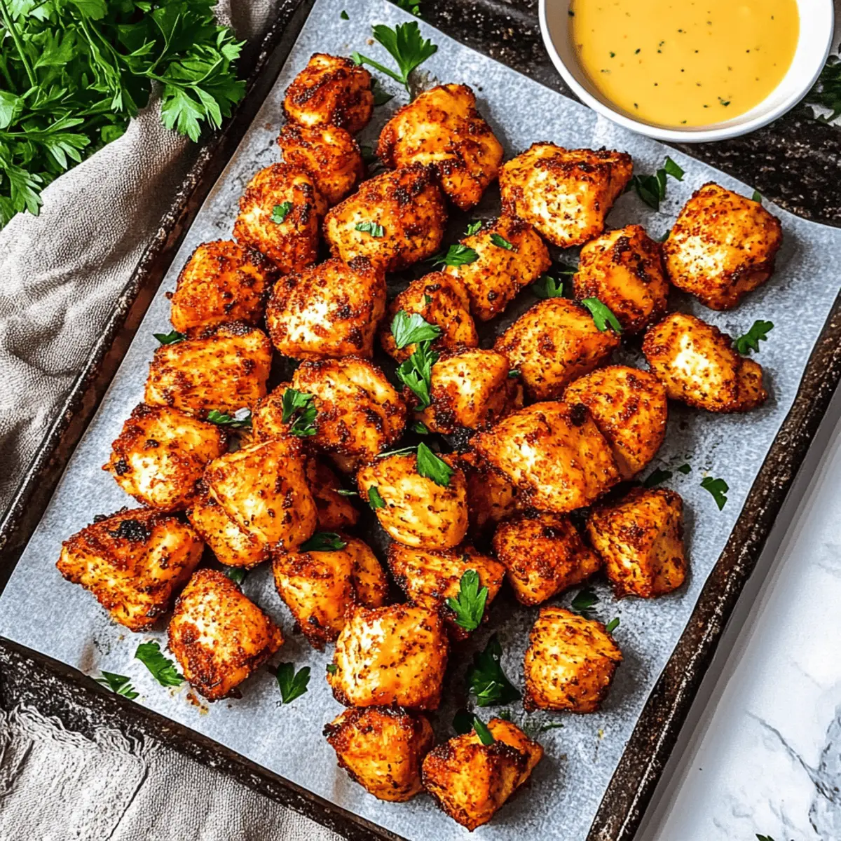 Air-Fryer Chicken Bites