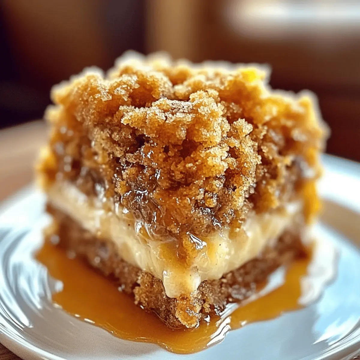 Autumn Pumpkin Spice Crumble Cake