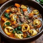 Autumn Tortellini Soup With Sausage