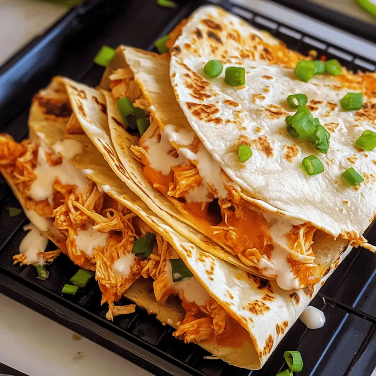 Buffalo Chicken Tacos