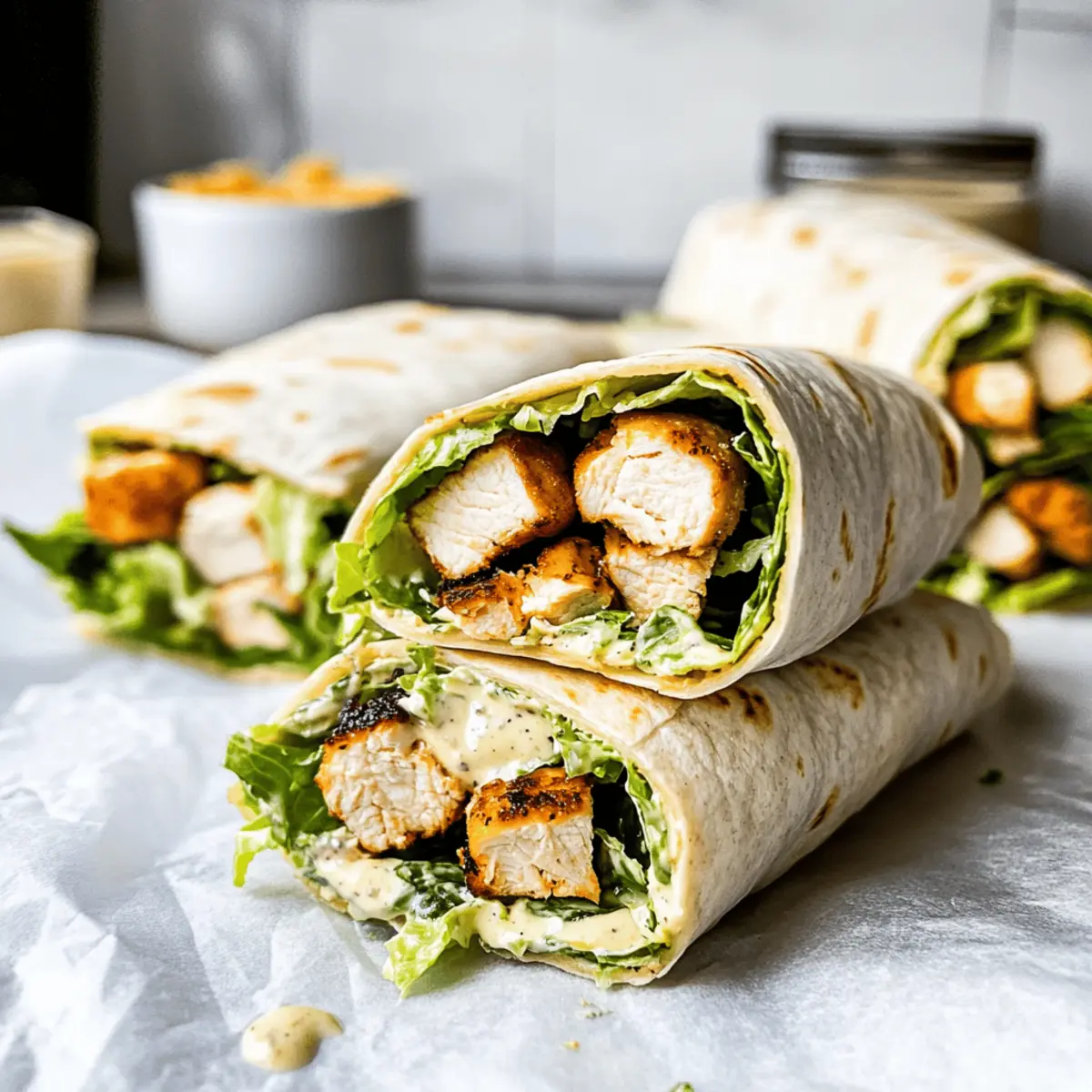 Chicken Caesar Wrap