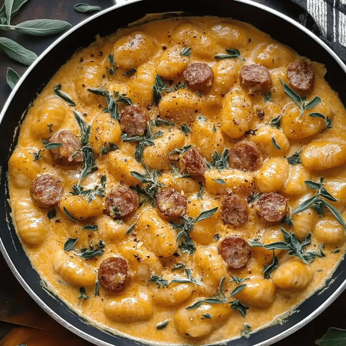 Creamy Butternut Squash Gnocchi