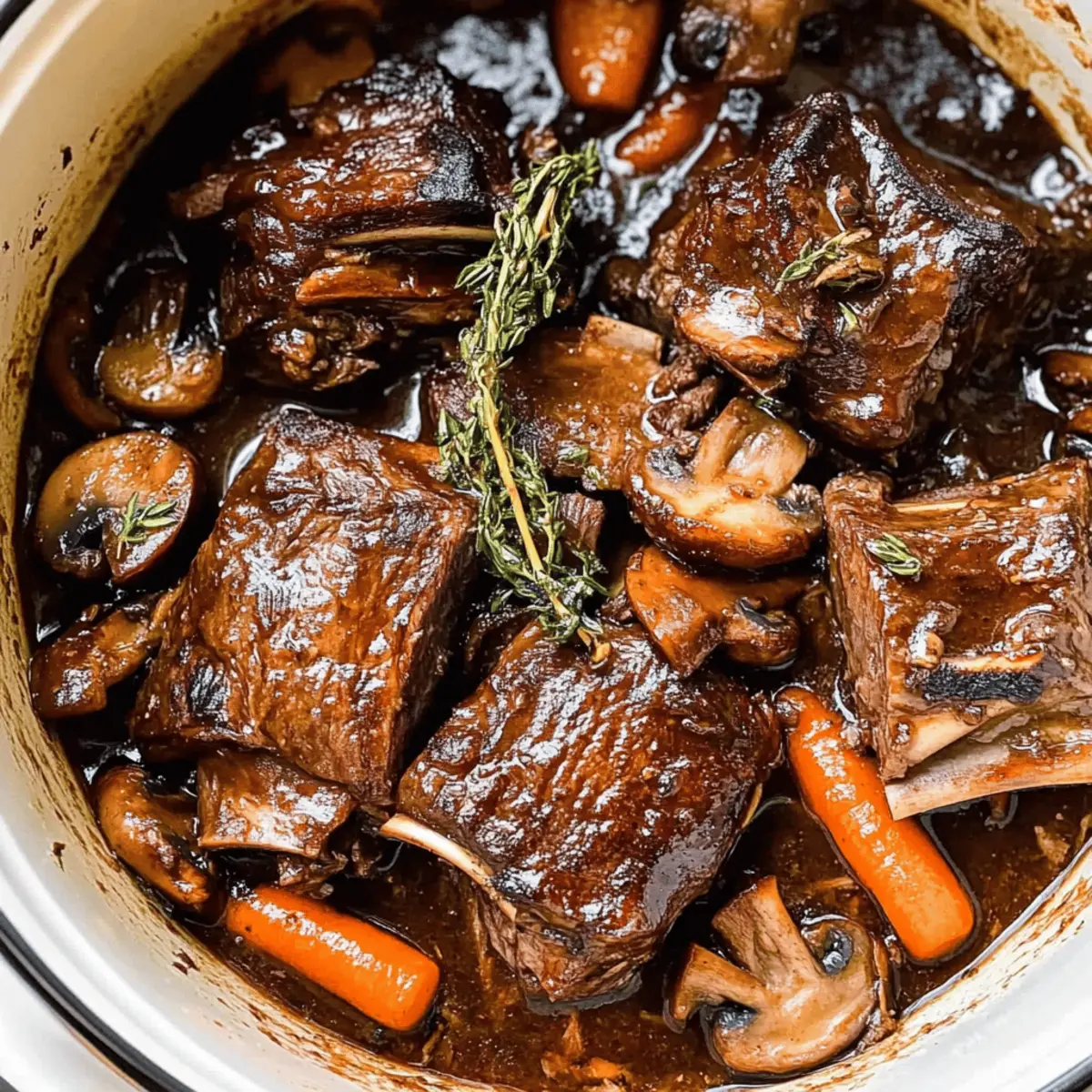 Crockpot Beef Short Ribs