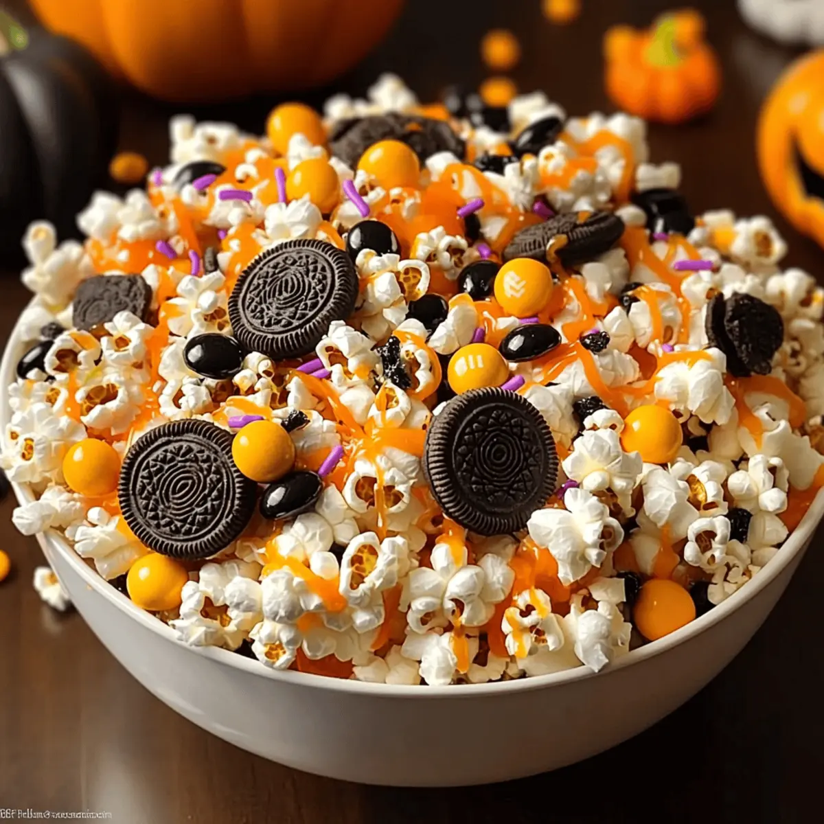 Easy Halloween Popcorn