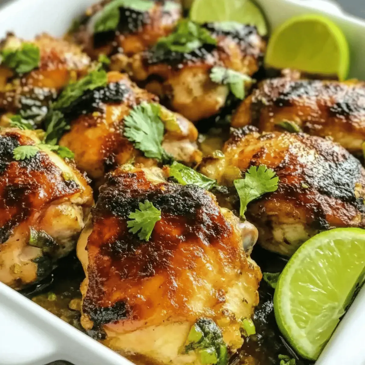 Easy Thai Baked Chicken