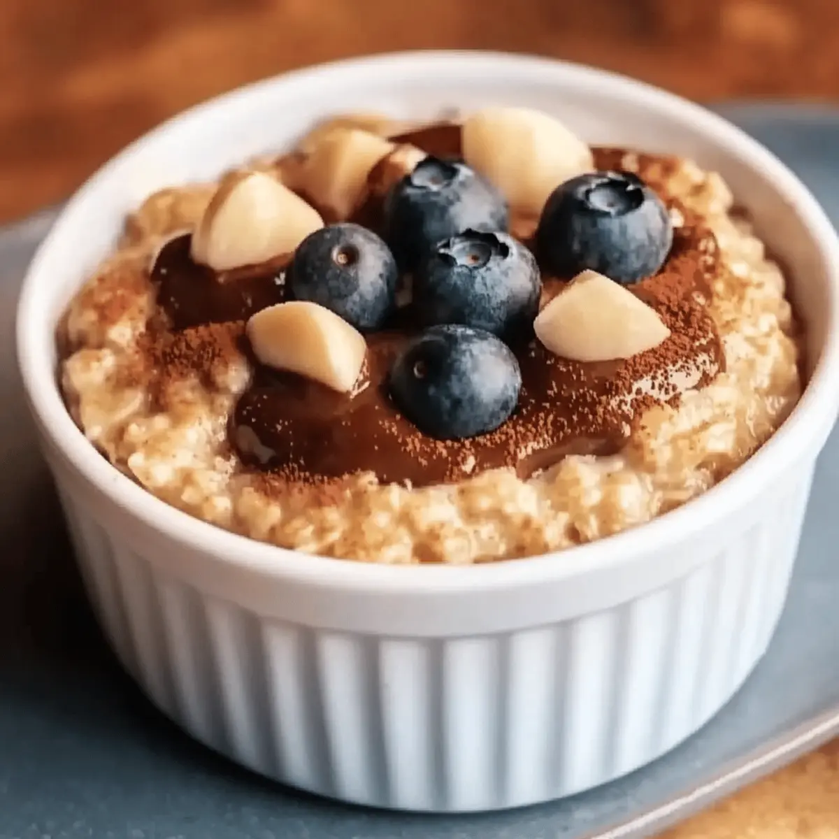 Fluffy Microwave Baked Oats