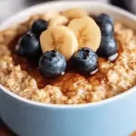 Fluffy Microwave Baked Oats