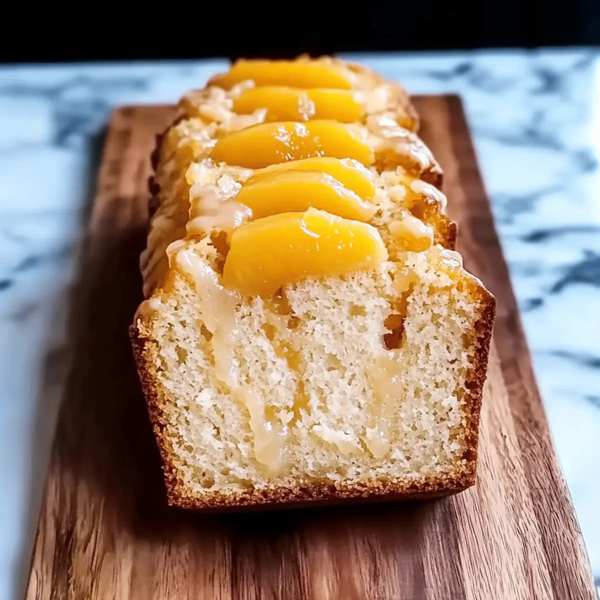Heavenly Peach Bread