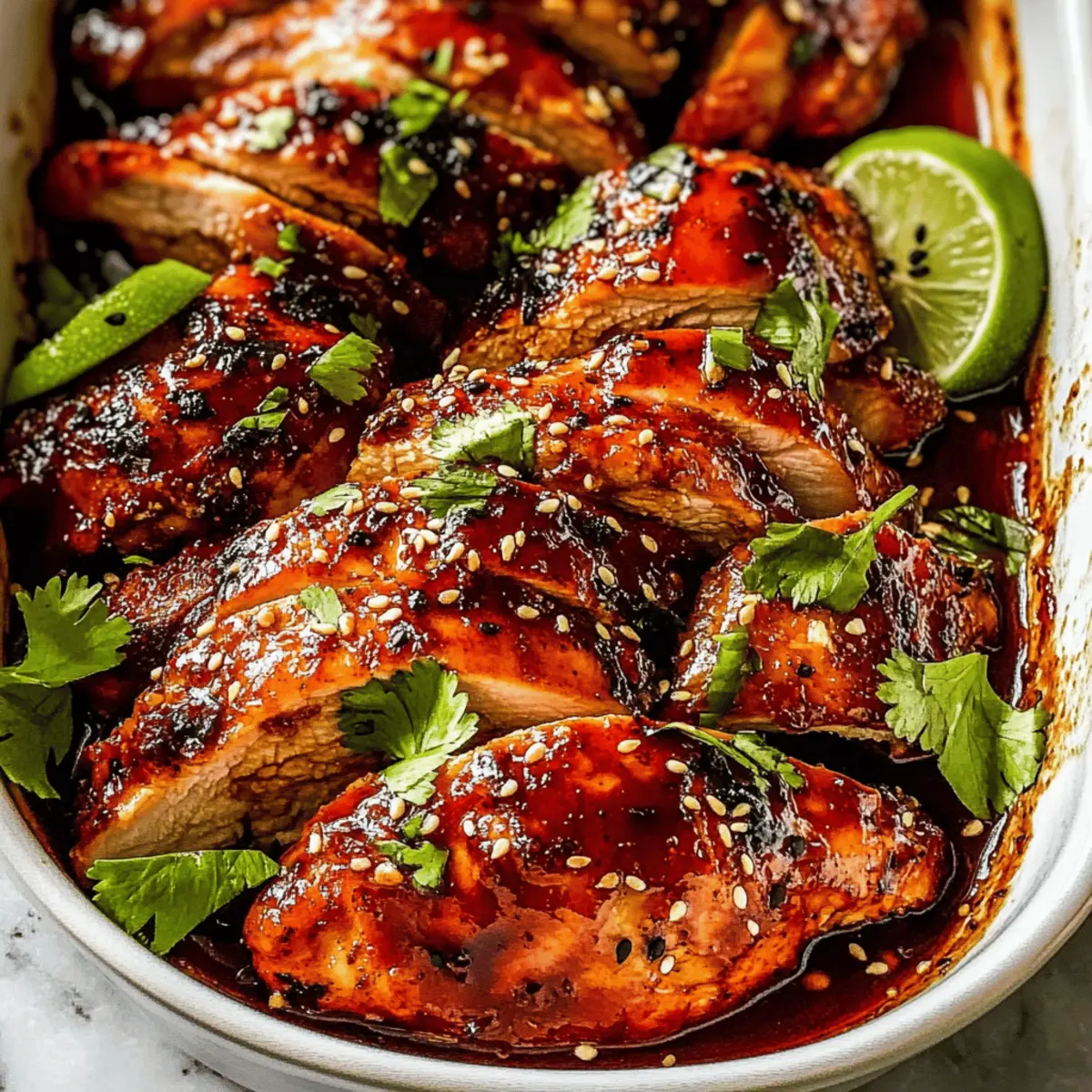 Honey Sriracha Chicken