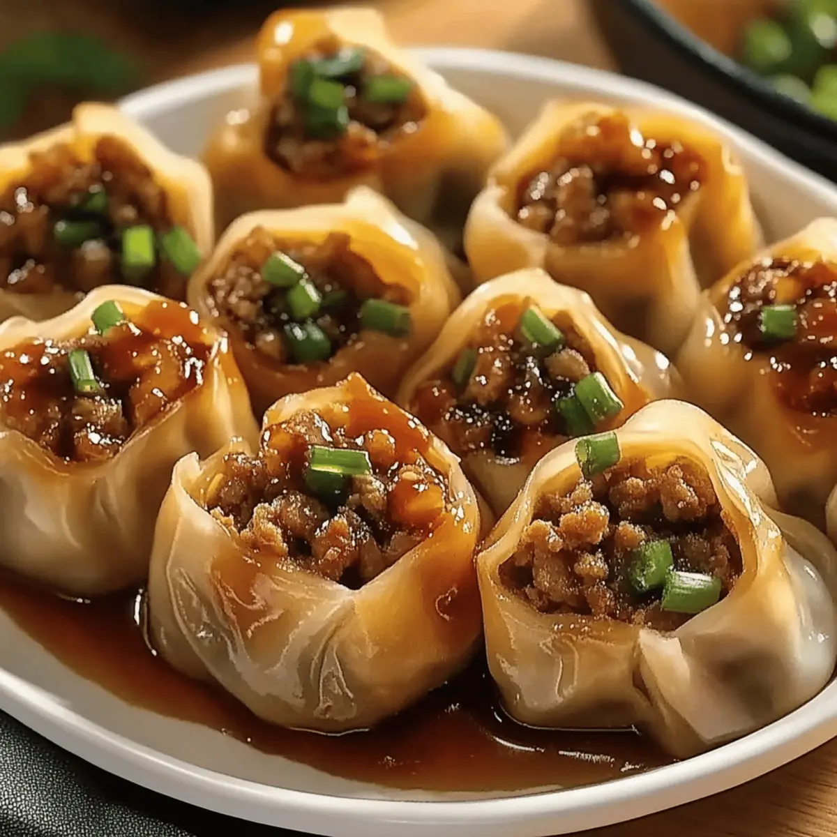 Spicy Beef Dumpling Rolls