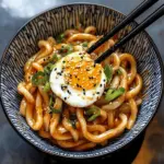 Spicy Chili Garlic Udon Noodles