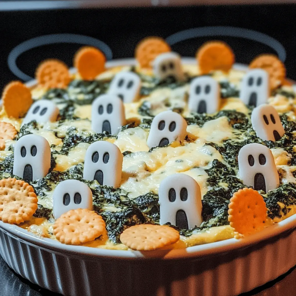Spinach dip graveyard