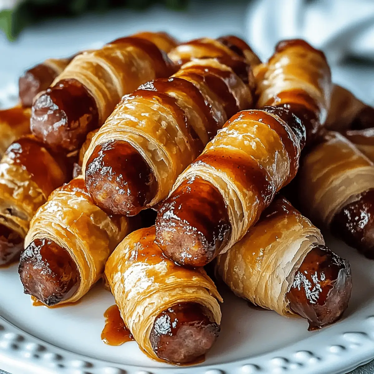 Sticky Pigs in Blankets