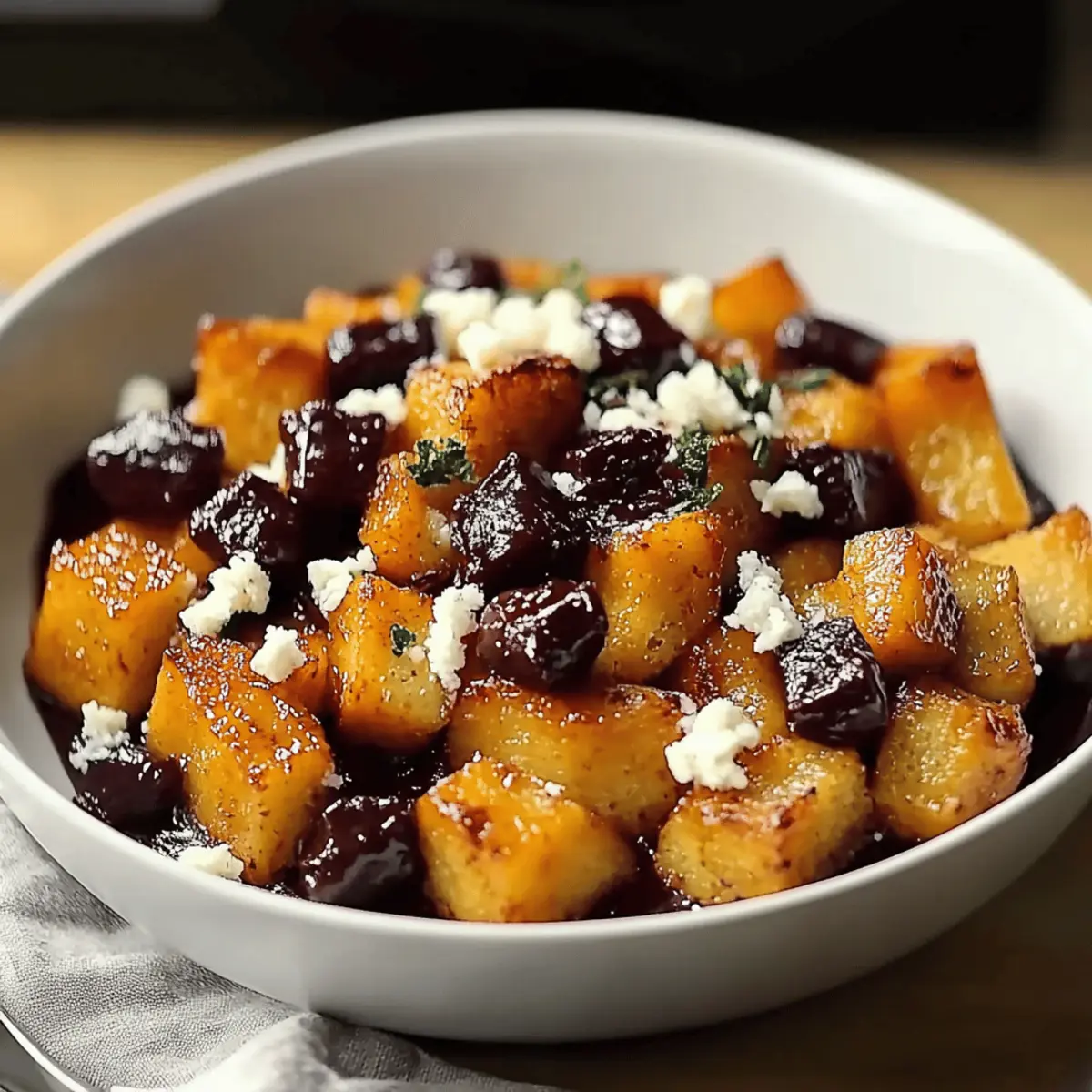 Sweet and Savory Honey Roasted Butternut Squash