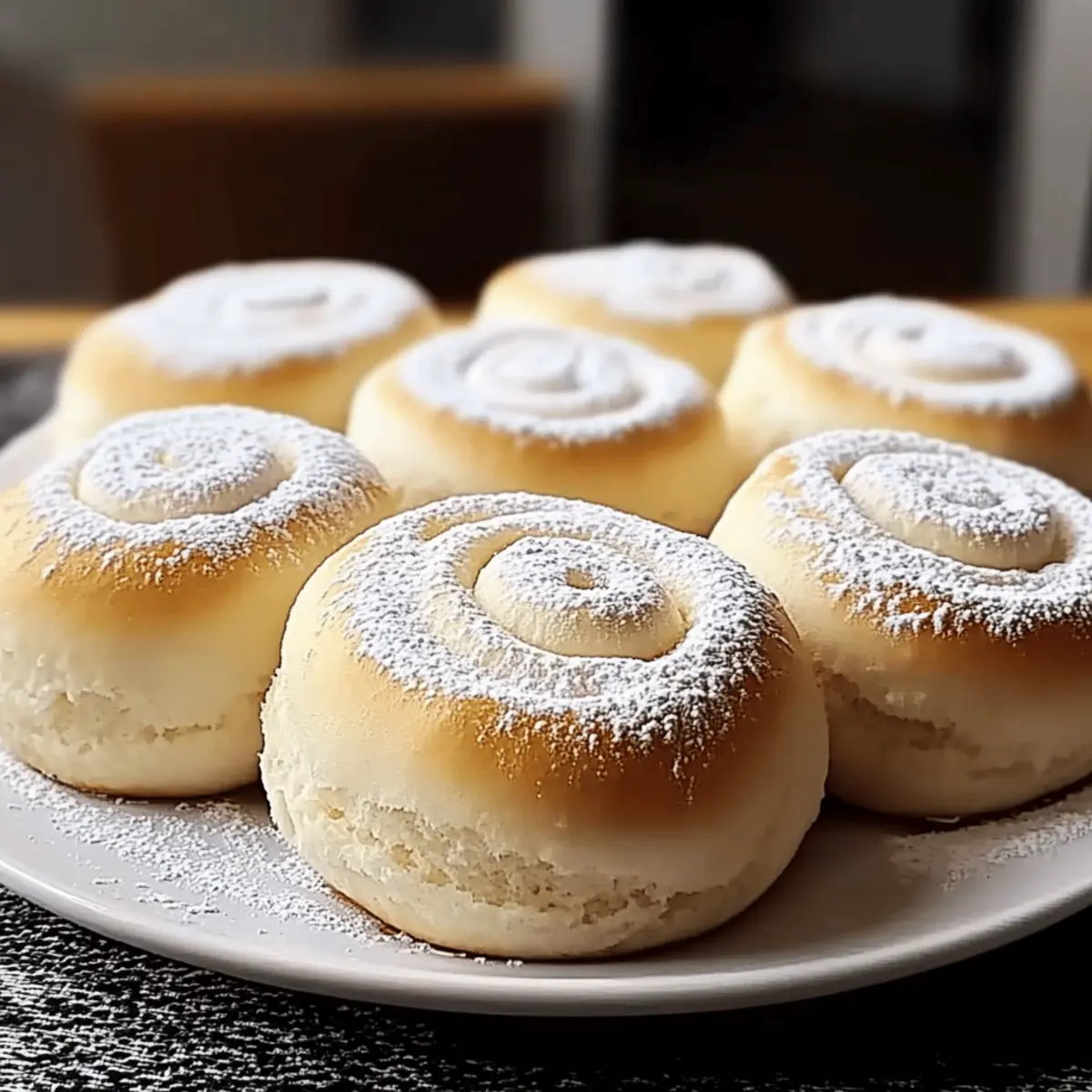 Vanilla Pan de Mallorca Rolls