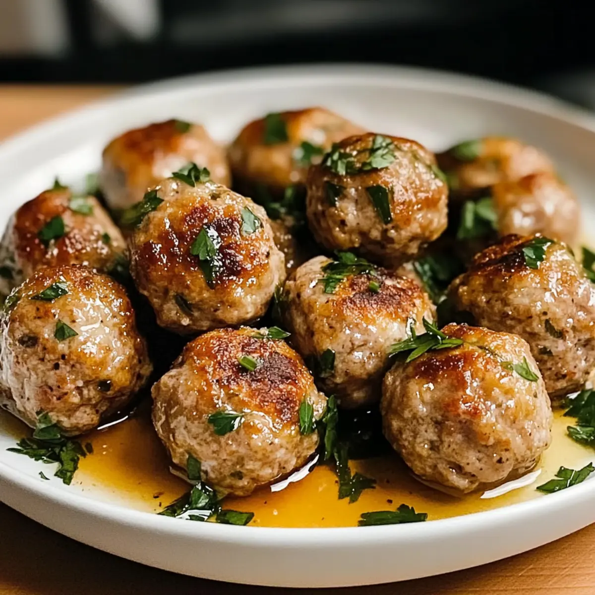 Oven-Baked Turkey Meatballs Healthy Dinner