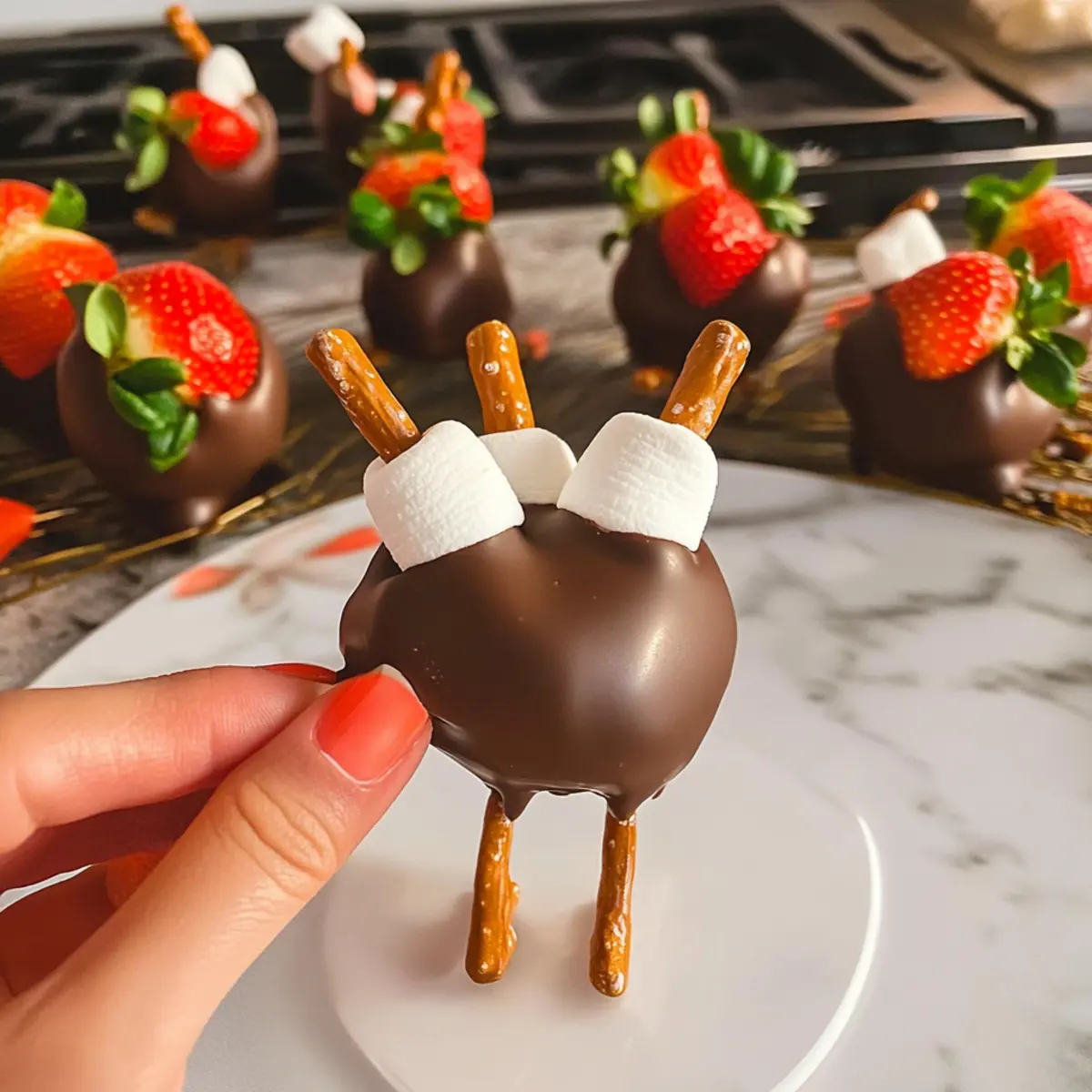 Chocolate Covered Strawberry Turkeys