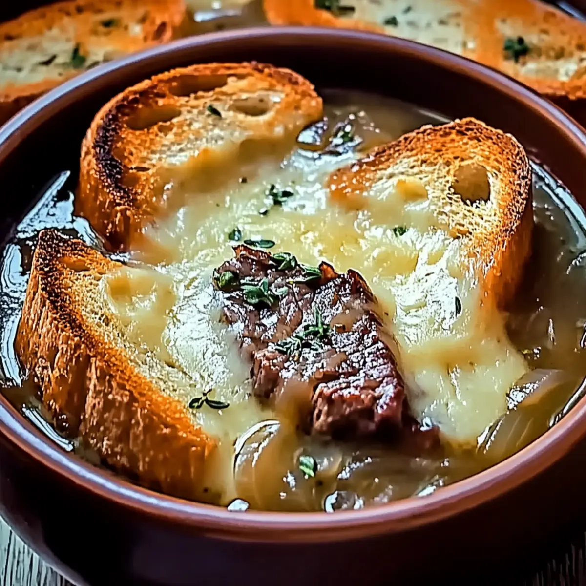 French Onion Short Rib Soup