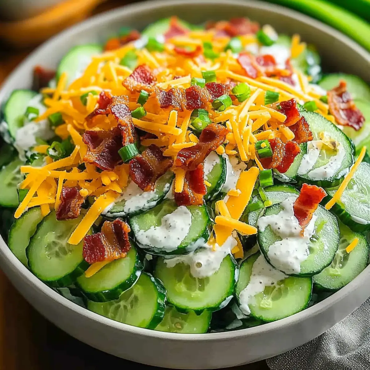 Cucumber Ranch Crack Salad