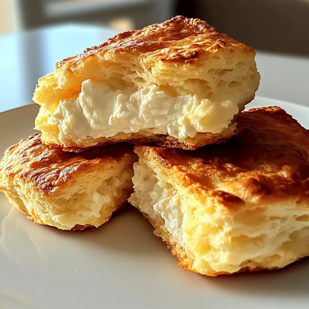 5-Minute Cottage Cheese Biscuit