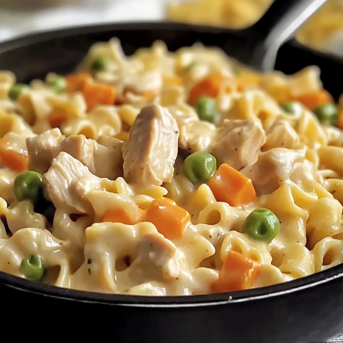 Chicken Pot Pie Pasta