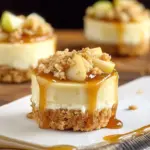 Caramel Apple Cheesecake Bites