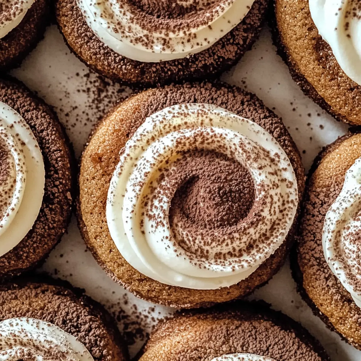 Easy Tiramisu Cookies
