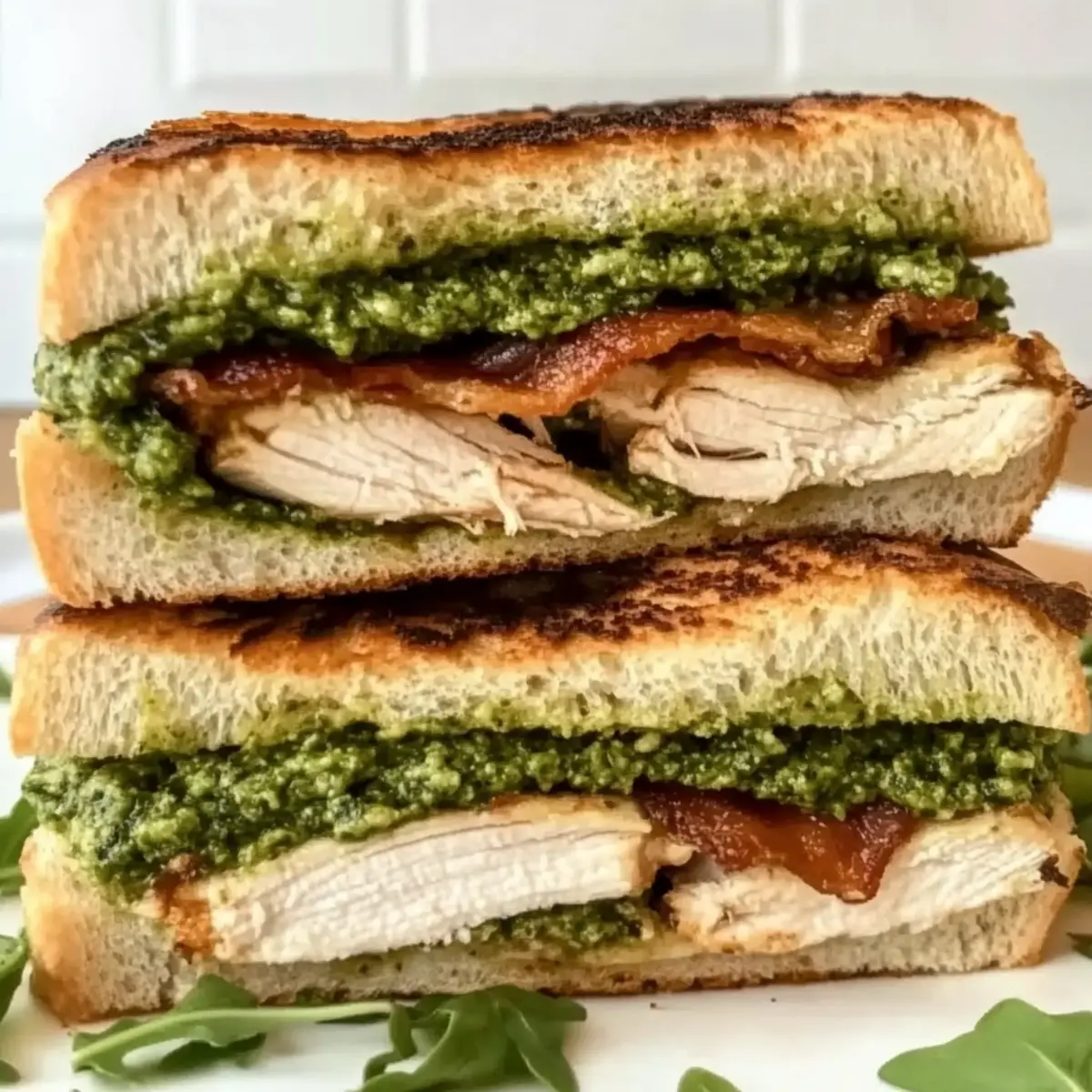 Chicken Pesto Paninis