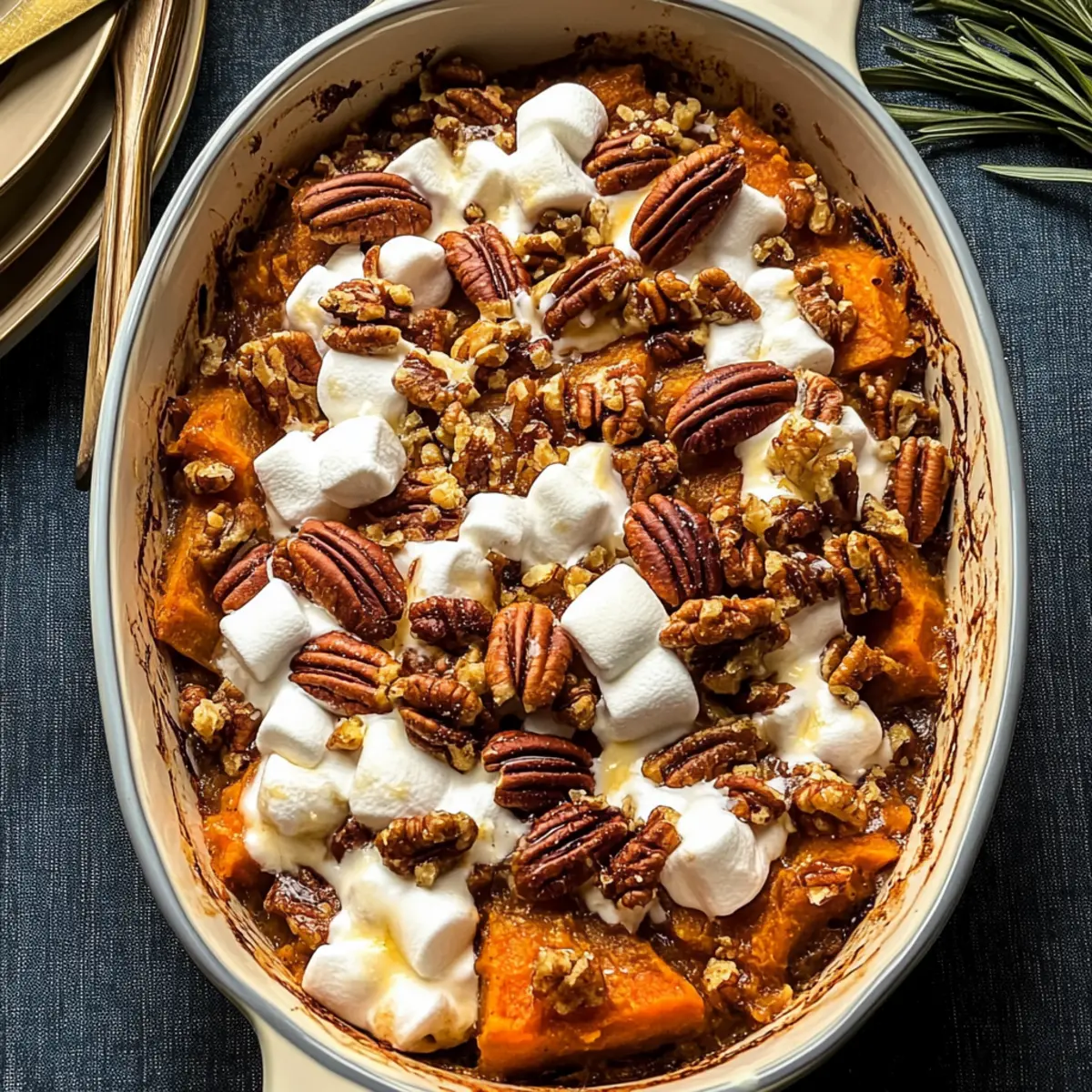 Southern Maple Sweet Potato Casserole